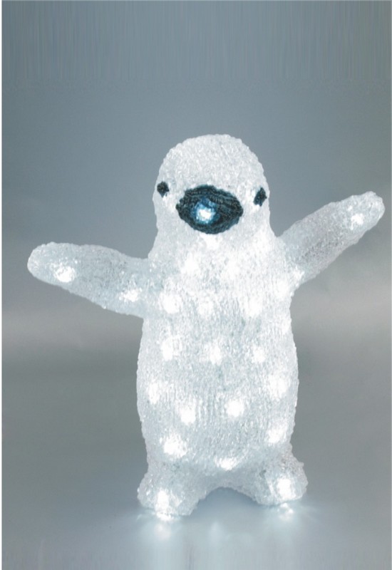 FY-001-A02 Рождество ребенок пингвина акриловые лампы лампочки FY-001-A02 дешевые рождественские ребенок пингвина акриловые лампы лампы - Акриловые огни made in china 