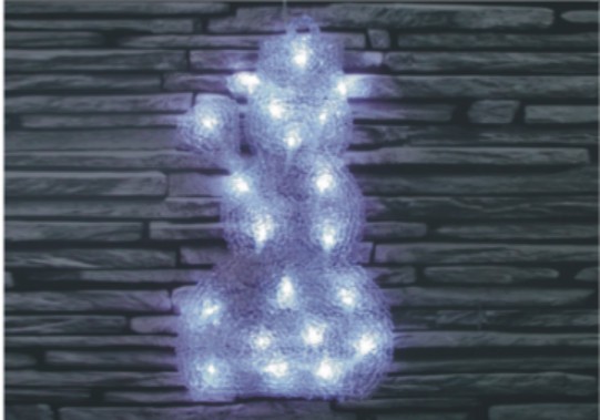 FY-001-K01 Рождество акриловые 2D SNOWMAN светильника электрической лампочки FY-001-K01 дешевых акриловых Рождество 2D SNOWMAN свет лампы лампы