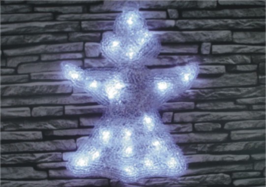 FY-001-K04 Рождество акриловые 2D ANGEL светильника электрической лампочки FY-001-K04 дешевых акриловых Рождество 2D ANGEL светильника электрической лампочки