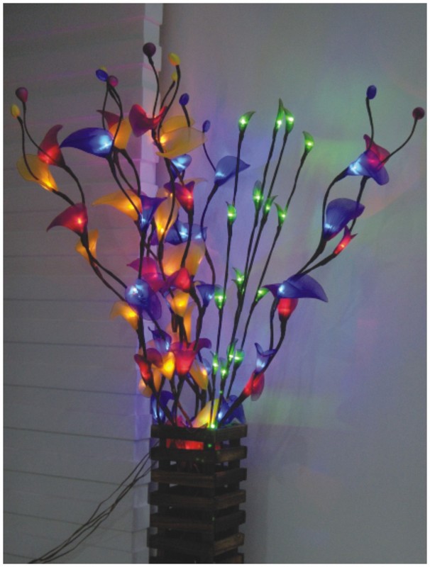 FY-003-D19 рождества СИД ветви дерева небольшие светодиодные фонари Лампа FY-003-D19 дешевые светодиодные новогодние елки филиал небольшие светодиодные фонари Лампа