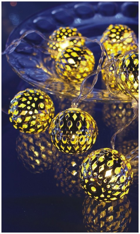  made in china  FY-009-F17 LED LIGHT CHAIN WITH BALL DECORATION  distributor