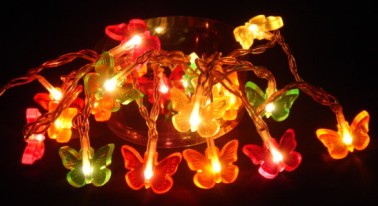 FY-03A-005 Бабочки небольшие светодиодные Рождественские огни светодиодные лампы лампы FY-03A-005 Бабочки дешевые светодиодные рождественские небольшие светодиодные фонари Лампа