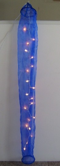 Рождество органди светильника электрической лампочки дешевые рождественские органди светильника электрической лампочки - Набор украшения свет made in china 
