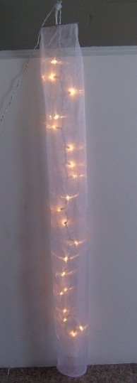 Рождество органди светильника электрической лампочки дешевые рождественские органди светильника электрической лампочки