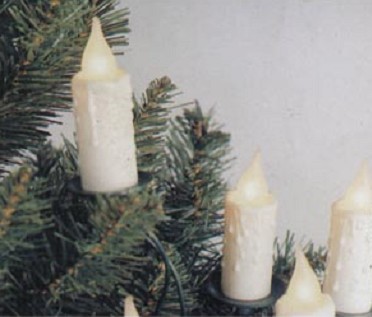 Рождественские огни маленькая свеча Лампа дешевые рождественские огни маленькая свеча Лампа - Огни свечей лампочка manufacturer In China