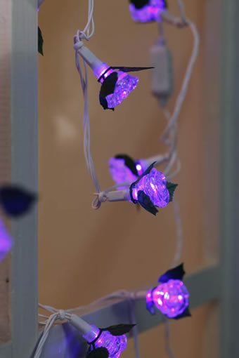 FY-20045 Светодиодный цветок дешевые рождественские небольшие светодиодные фонари Лампа