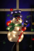FY-60300 Рождество снежный человек окна светильника электрической лампочки FY-60300 дешево снег Рождественский человек окна светильника электрической лампочки
